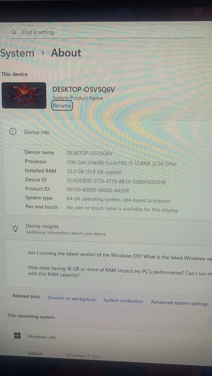 السلام عليكم
تجميعة للبيع او مراوس بلابتوب قريب على مواصفات التجميعة
Case:
Core i5 12
Rtx 3060
Ram 2x16
M.b ما اعرف🤣
البور هم ما اعرف
الشاشة سامسونك 144hz
Ubs farber 
 بدون كارتونات بس استعمال كلي يمكن شهرين ومتروكة وهسة محتاج لابتوب لشغلي 
كاملة بمليون و٢٠٠ وبيها مجال بسيط
مكاني زعفرانية وما متواجد علفيس  بس واتس
***********
