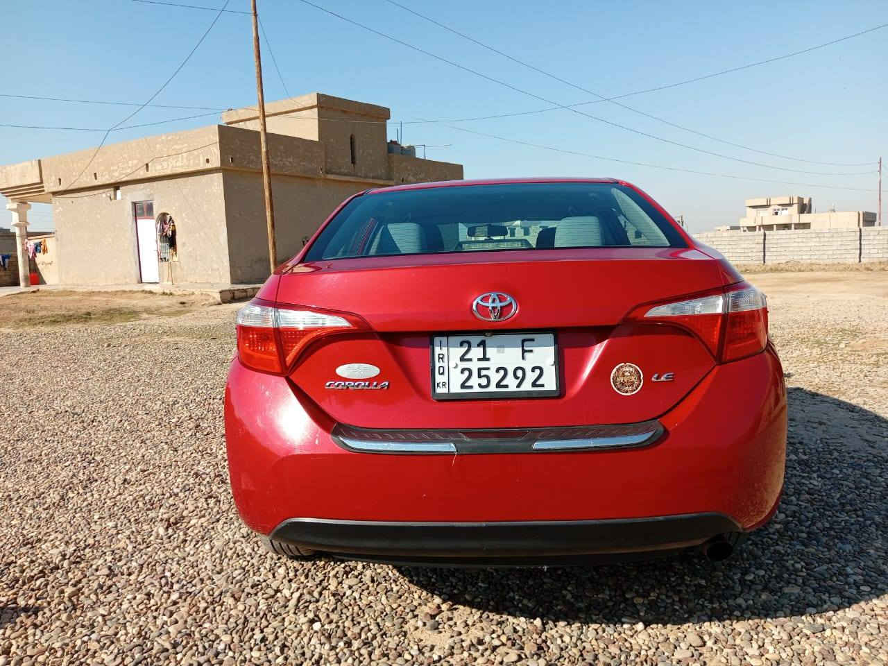 السلام عليكم سياره كورلا للبيع 

موديل2016

السعر 135 و بيها مجال 

الرقم/***********
