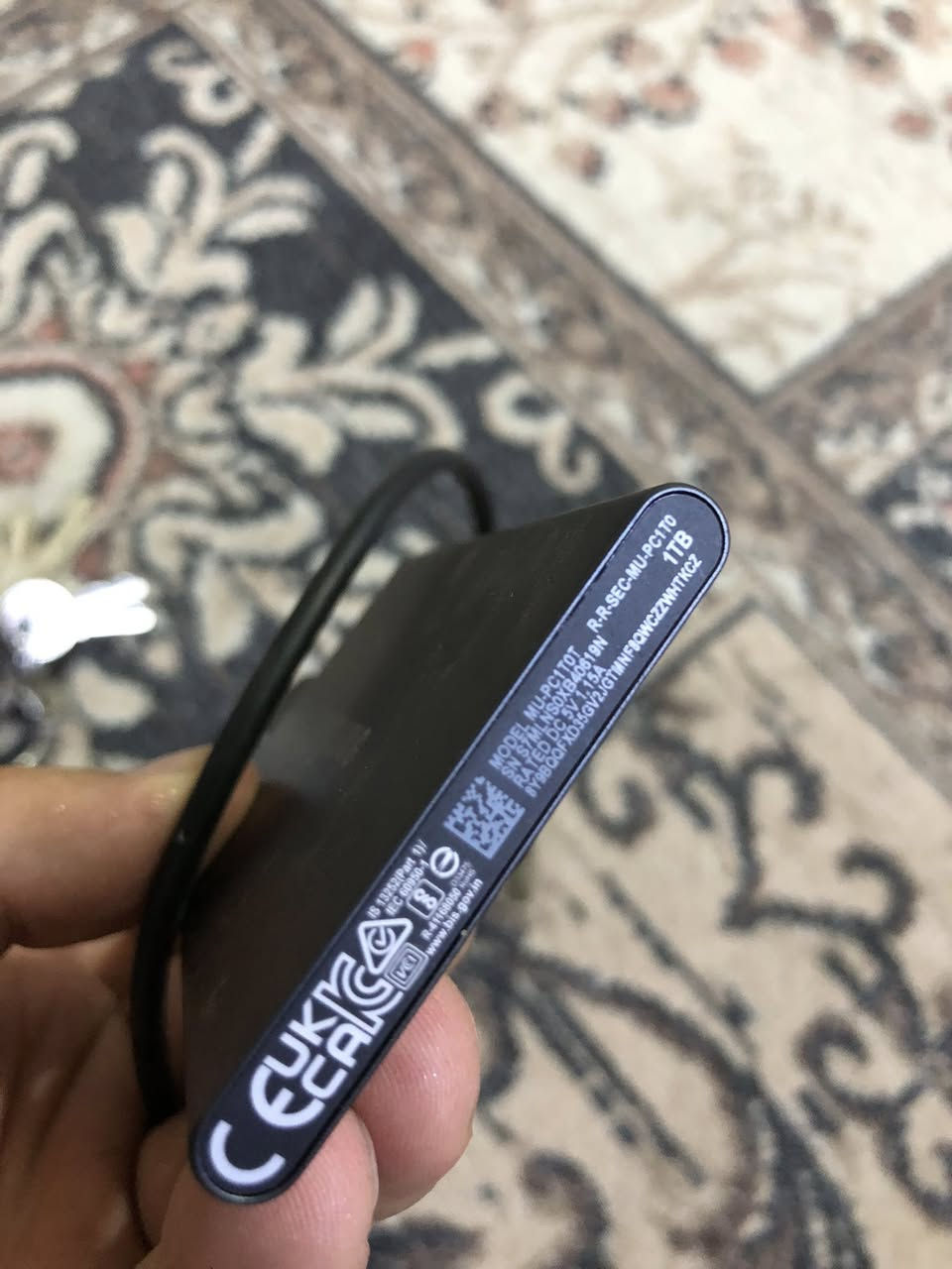 السلام عليكم حبايب
هارد Samsung T7 SSD 1TB اصلي
يرهم للبلي، للحاسبة، الاي شي
تكدر حته تحملون العاب بي وتلعب منه مباشرةً لان سريع
مشتغل ١٤ ساعة فقط والنظافة فول
رايدة ب١٣٠ الف
مكاني بغداد


**إذا كنت صاحب هذا الإعلان وتريد حذفه لأي سبب، رجاءا أرسل رسالة إلى الدعم الفني**