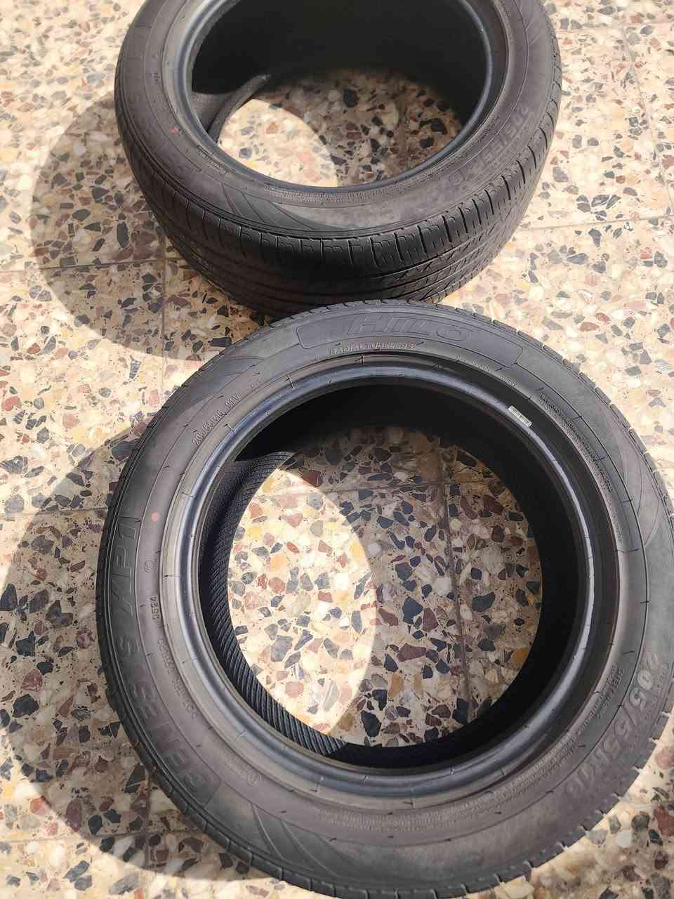 السلام عليكم . تخم تاير ٢٠٥/٥٥/١٦ سعرهن ١٤٠ زوج منهن شديتهن ١٠ ايام جديد انتاج ٢٥ فيتنامي وزوج نص عمر صيني مكان بغداد حي الجهاد  ***********
