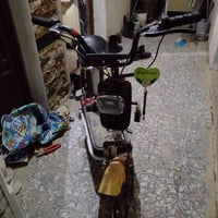 دراجة شحن • بطاريات جديدة • بريك أمامي عطلان