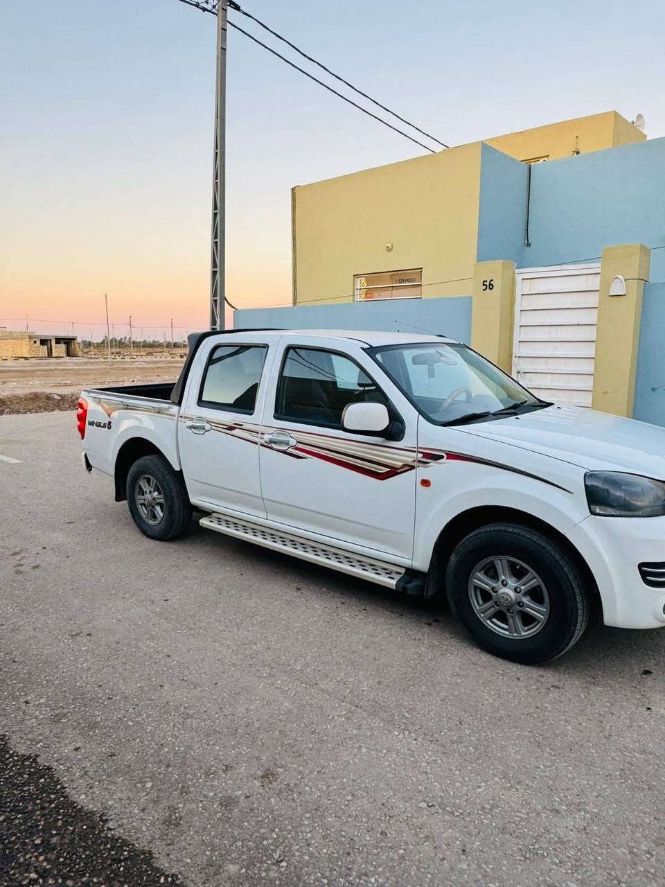 سلام عليكم موجوده سياره كريت ويل موديل 19رقم قادسيه سياره جديده ماشيهنورت العزيز ربي يحفظك 79الف تخم تاير حدايده جديده كهربايات شغاله حساسات شغاله 
لاتصال ***********
***********
