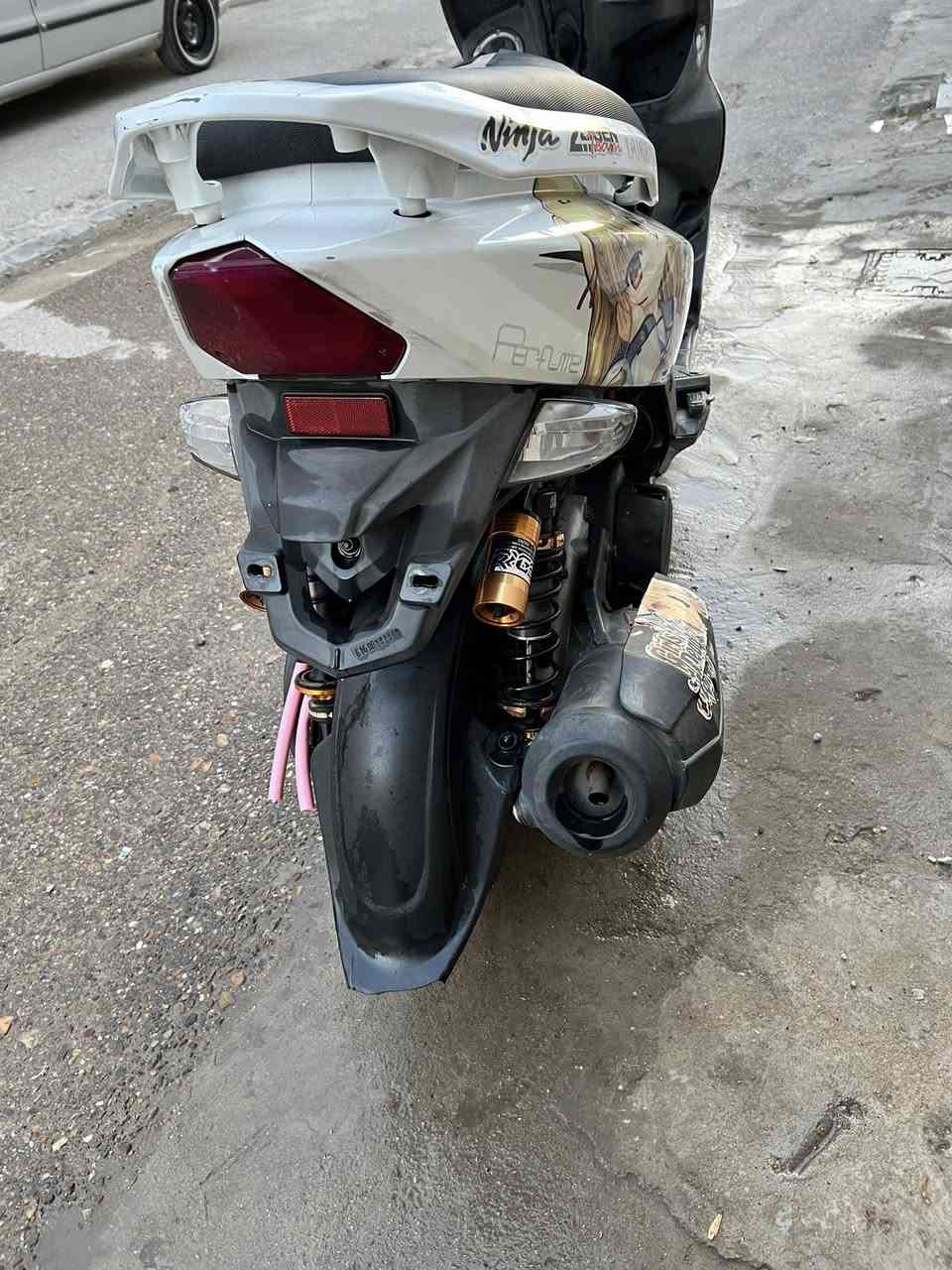 إسلام عليكم للبيع دراجه جي تي آر مكينه مكفوله من الفتح بيهه تزويد دبل خلفي ابو البطل و فج وفلنجه  فرندو السعر ٦٠٠ وبيهه مجال قليل عنوني بغداد الشعله قرب مطعم سيد باسم ‭٠٧٧٥ ٣٦٠ ٥٨٩٠‬
