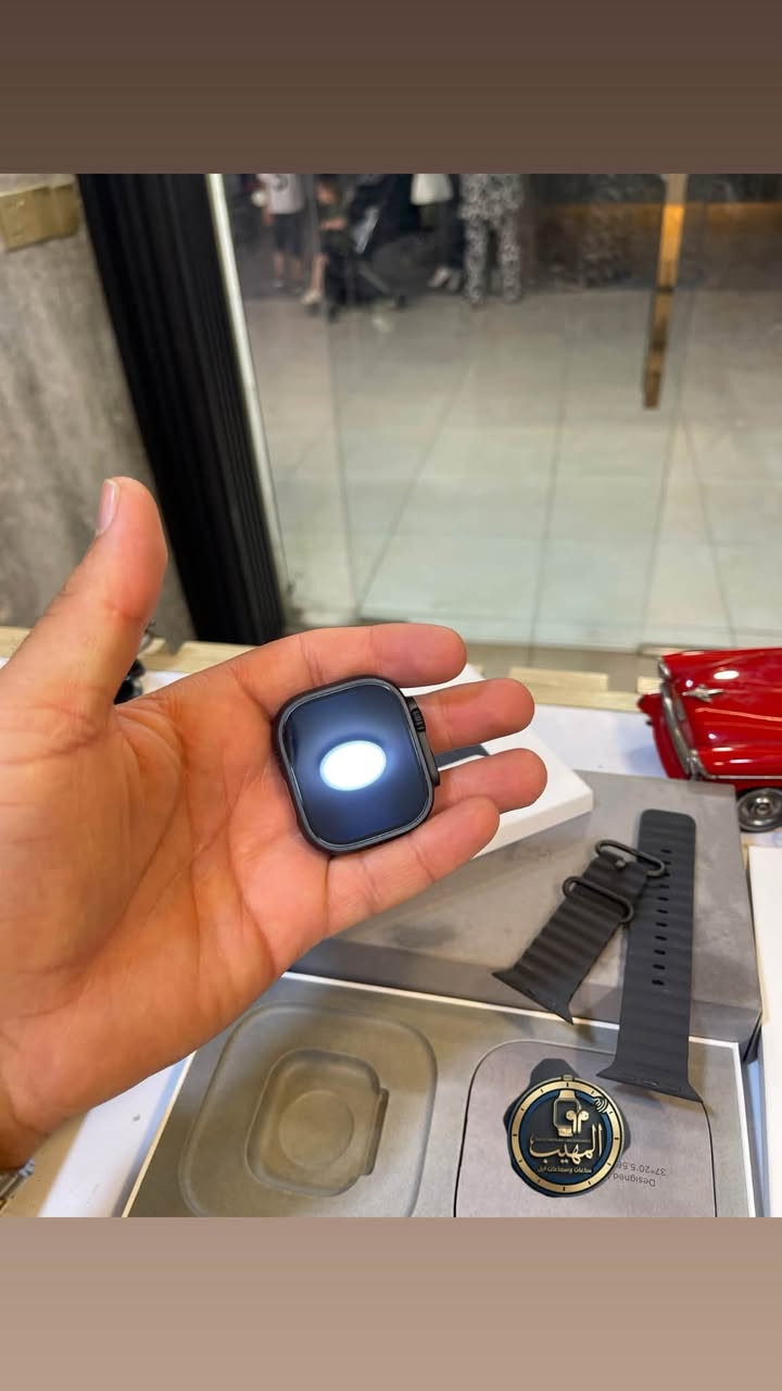 ساعه أبل ⌚️ Black Edition🖤♟️🔥
Titanium black 3️⃣ اخر اصدار
ساعة رجال الاعمال 👮🏻‍♂️🕵🏻‍♀️👷🧑‍🎓👨‍🏫👩‍💻👨🏻‍💼
الكشاخه💪
ساعة الذواقين المحبين للااسود🪬🖤♠️
السير  الربر الاسود  🖤🖤 👌
اللترا  3️⃣🔥🔥الاسود⚫️
حجم  4️⃣9️⃣  ⛩️
               بطاريه  1️⃣0️⃣0️⃣🔋
            نظافه           1️⃣0️⃣0️⃣💯💯
                 ذاكرة  6️⃣4️⃣  💾👉🔥🔥
‎مركز سيمو المايسترو دورة شارع الصحه
👉👉***********
اتصال 📞واتس اب /للحجز 
توصيل لكل العراق
تابعني 👉 حتى تشوف كلشي حلو👉👉@
