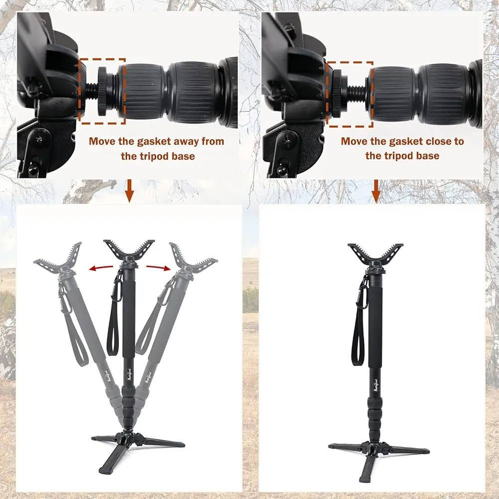 هذا الحامل الأحادي (Monopod) هو من ماركة Huntpal، ومصمم خصيصًا للصي،د أو التصوير الفوتوغرافي.يتميز برأس على شكل حرف V لدعم الب،،نا دق أو الكاميرات، وهو قابل للدوران بزاوية 360 درجة.الهيكل مصنوع من الألومنيوم خفيف الوزن، مع إمكانية تعديل الارتفاع ليناسب احتياجاتك المختلفة.تتضمن المجموعة حقيبة حمل مرفقة لسهولة التنقل والتخزين.
٣٠ مع التوصيل


**إذا كنت صاحب هذا الإعلان وتريد حذفه لأي سبب، رجاءا أرسل رسالة إلى الدعم الفني**