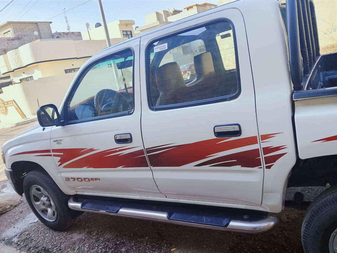 بيكم للبيع 2004 دبل اكسن دفع رباعي داخل احمر بدون صبغ  حار بارد بسمي تحويل مباشر رقم اربيل السعر 153وبي مجال ***********
