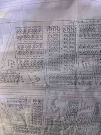 نص قطعه ارض مساحة 136 متر طابو صرف الركن الداخلي التوزيع الجديد موقع ج...