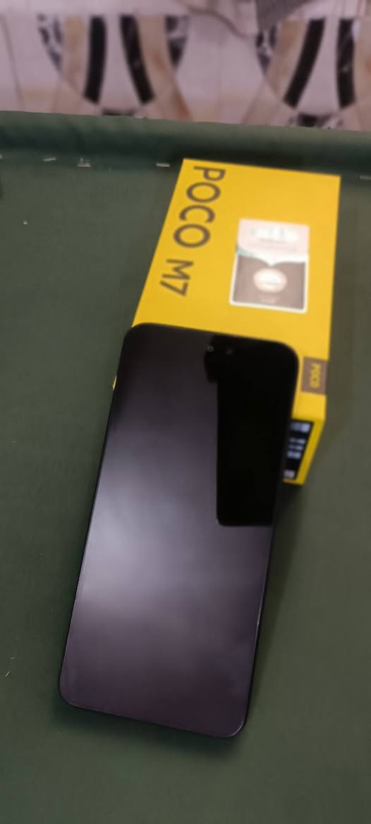POCO M7
سلام عليكم جهاز جديد صار 10 ايام ماخذ سعره اخذته 240 
واريده اب 220 لين ممستخدم هواي جهاز بل باكيت 
رقمي ***********
