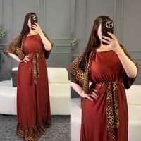 فستان نسائي • زبدة تركي • فري سايز