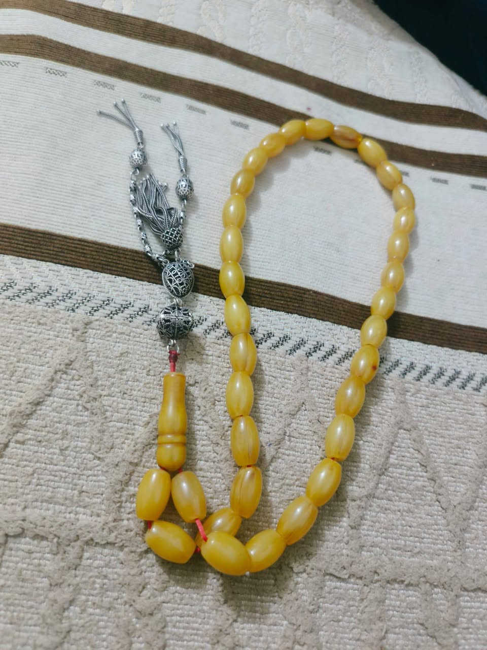 سندلوس ألماني 🇩🇪 جيكي انتيك 

33 حبه 

كركوشه فضه انتيك قديم 

السعر وتساب 
***********
