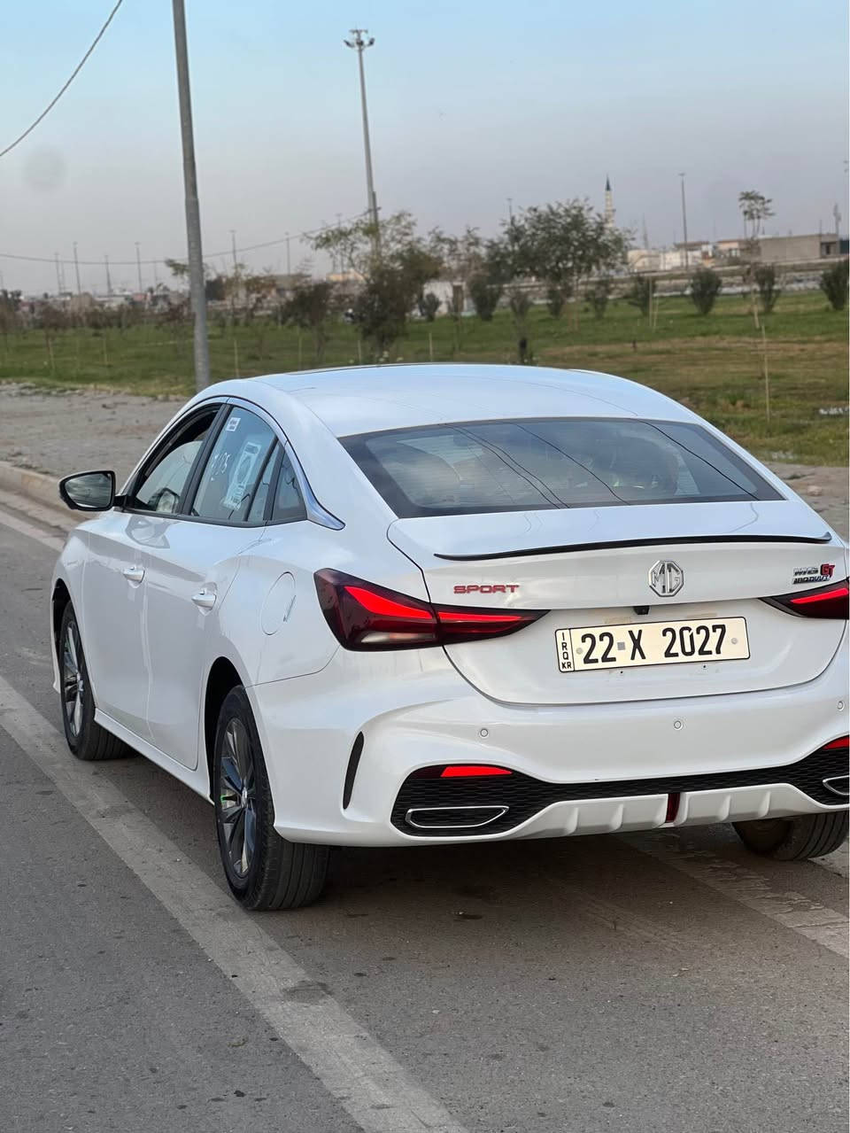 سلام عليكم
MG. GT. 1800 VVT SPORT🚀🔥
موديل 2024 
ماشيه 32 الف 
السياره تك بكركوك بل نضافه نضيفه وجديده الى درجه
مواصفات فوول فوول للأخير  
بانوراما
كشنات جلد
5 كامرات 
حساسات
رادار امامي
كير اوتو مو عادي
شرط دفتر الشركه والمثلث والطفايه و زي الحالات الطارئه مالتها وياها ممفتوحات
لايتات عدسات وزينون بلاد 
مري شفط 
بصمه
بصمه ابواب 
2 سويج
السياره تجي تفحص اذا بيها شخط واحد او رصعه الك حق تنزل بل سعر براحتك بدون شخوط وبدون ضربه وبدون رصعه نضافه 100‎%‎ وبل عافيه عل ياخذها😍❤️

رقم اربيل شرط تحويل شرط غرامات بس للأسف للشراي رقمها المميز مو وياها بوقت الشراء راح اخذ الرقم وانطيك رقم ثاني يتحول عل سياره و شي اصويلي وريحح بالك ❤️

كركوك (***********) كركوك, العراق
