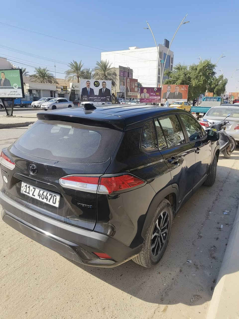 تويوتا كورولا كروس هايبرد موديل 23 امريكي
السلام عليكم 
تويوتا كورولا كروس هايبرد وارد امريكي رقم بغداد ضرر تبديل بنيد وصبغ بدون دواخل فئة s
مواصفات اعتيادي بصمة قطعتين تبريد تحكمات استيرن محرك 2000 مع هايبرد فور ويل اوتو هولد سايد بريك كهربائية ثلاث انظمة قيادة راذار تحديد مسار ماشية 34 الف مايل وقابل للزيادة 
السعر 179
تلفون ***********
علية واتساب
