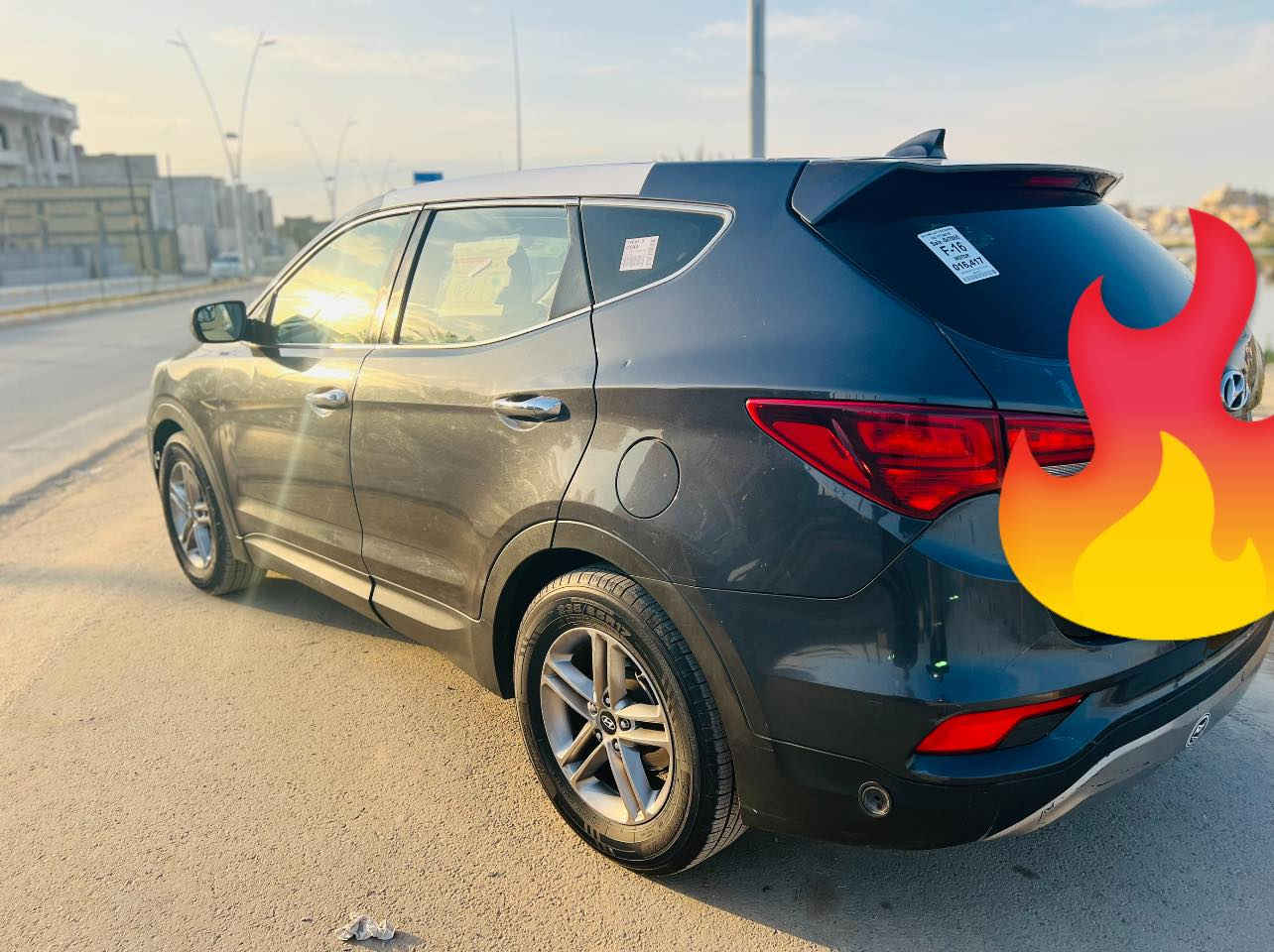 السلام عليكم سنتافيا موديل 17 امريكي
محرك 2400 
حادث تبديل جاملغ امامي بدون دواخل فقط والباقي كفالة 
تبريد قطعتين 
لايت زنون 
السعر ب155 وبيهه مجال للشراي
مكان السيارة الناصرية  المركز 
***********
