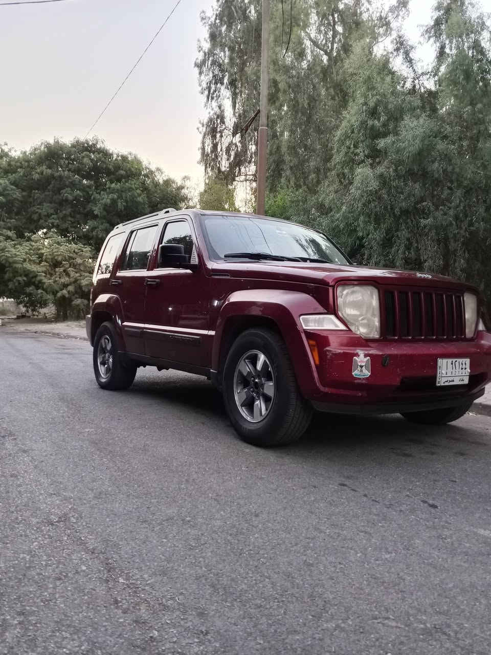 جيب ليبرتي 2008صبغ اسفل البابين فقط جاهز كيرومحرك وتبريد كفاله وجاهزه باسمي تحويل ثاني يوم 80وبيهةمجال ***********

