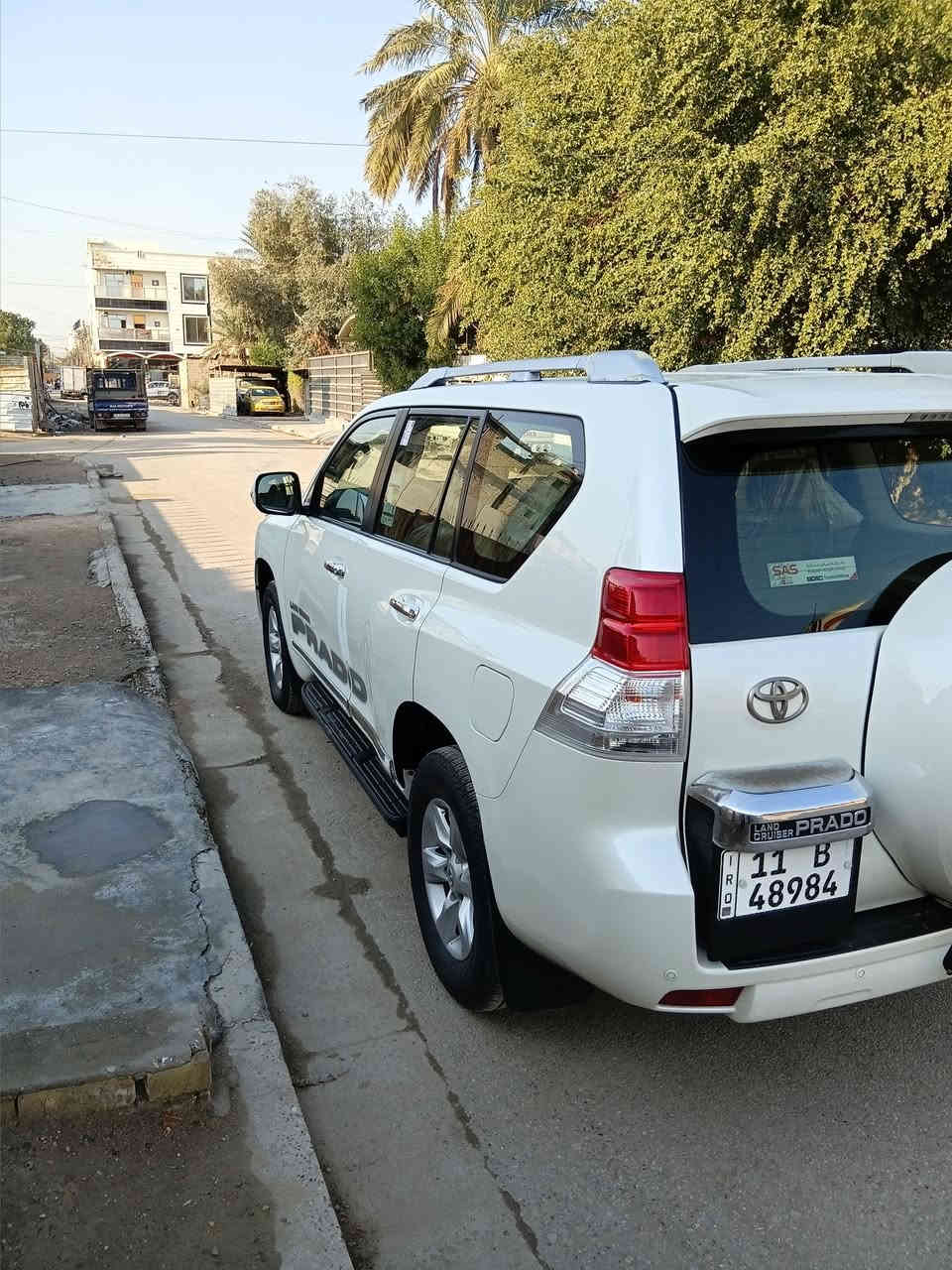 السلام عليكم برادو ٢٠١٣مكفوله كافلة عامه كله عله وضع الشركة بيها بارد قليل مكينه ٦سلندرقمي بغداد  باسمي السعر ٢٩٠  مكاني الزعفرانية ***********
