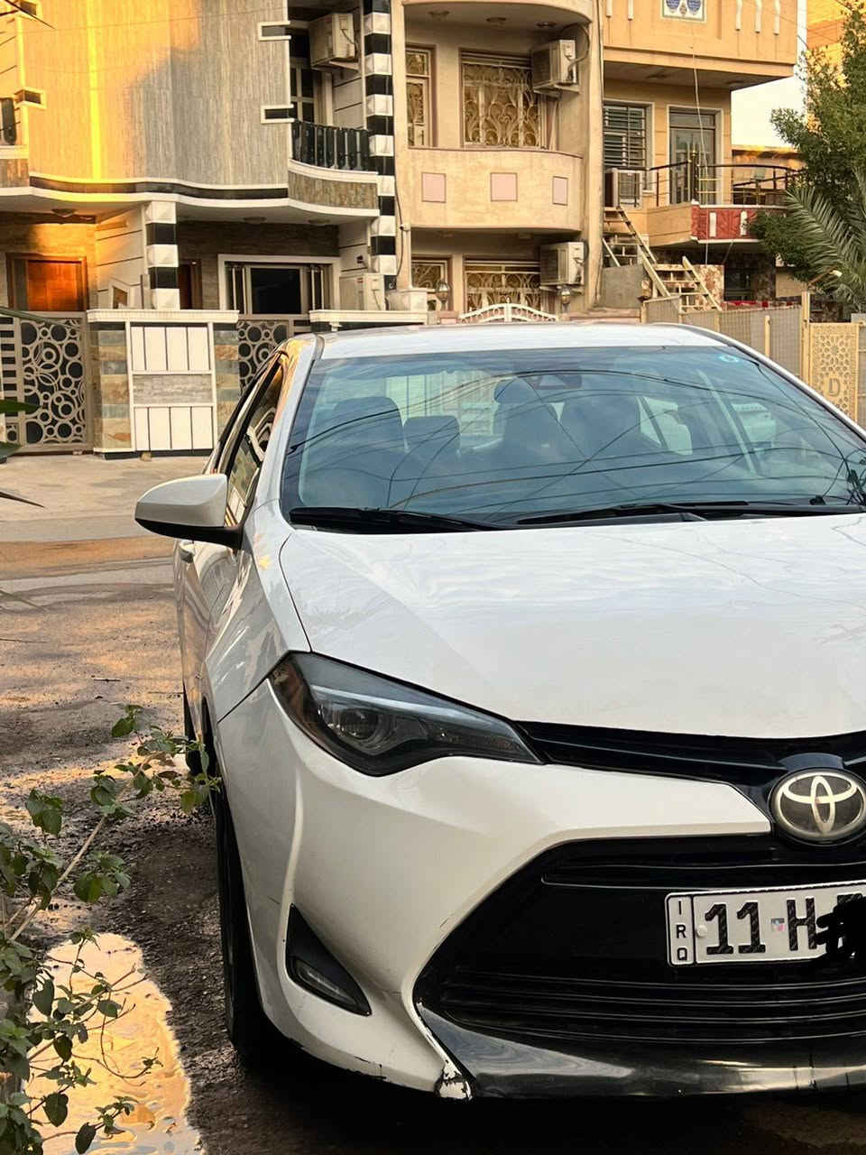 سلام عليكم
كورلا موديل 2017
رقم بغداد جديد محرك 1800
مواصفات Le شاشا كامره تحكم ستيرن ليت زنون صدر جديد تبريد ثلج تخم تاير جديد 
السياره صور بل حادث بل منشور بدون دواخل وبدون ايرباك السعر 145 الرقم ***********
مكاني بغداد
