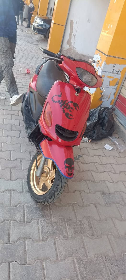السلام عليكم
ياماها اكزز ياباني

مكينة 100cc

بوشة 75 رياضي 

كابريتة جديدة 

كلجات امامي خلفي جدد

بولبرنات گير جدد

ويل وشفت خلفي جدد

تاير امامي جديد 

بنزات جدد 

بلك جديد 

قماجي ويدات جدد

كشن جديد 

عداد سرعة وكيج البانزين شغالات 

معمر تعمير كامل 

محرك جديد شرط لاصرف ولاصوت 

كهربائيات كلها شغالة 

دبلات شغالة امامي خلفي

السعر 325 وبي مجال 

***********
