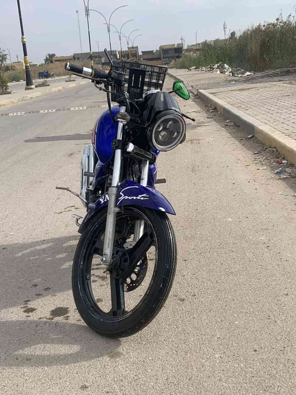 السلام عليكم دراجه للبيع فرخ بانده رقم او سنويه رقم ديالى تحويل مباشر جاهزه كل نقص مابها السعر مليون او ربع او بيها مجال العنوان ابو غريب النصر ولسلام
***********
***********
