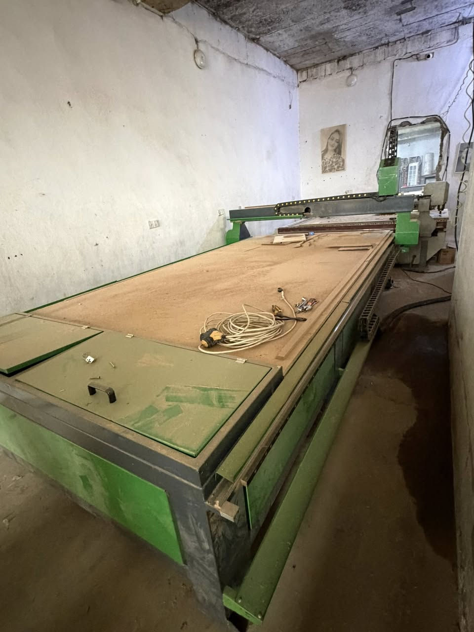 للبيع CNC ROUTER قياس كبير
✅ جاهز للعمل
✅ نظيف وحالة ممتازة
📐 قياس الجهاز:
▪️ الطول 4 متر
▪️ العرض 210 سم

📍 الموقع: كركوك

💰 السعر: اتصال ونتفاهم على باقي التفاصيل

📞 للاستفسار والاتصال فقط
***********
