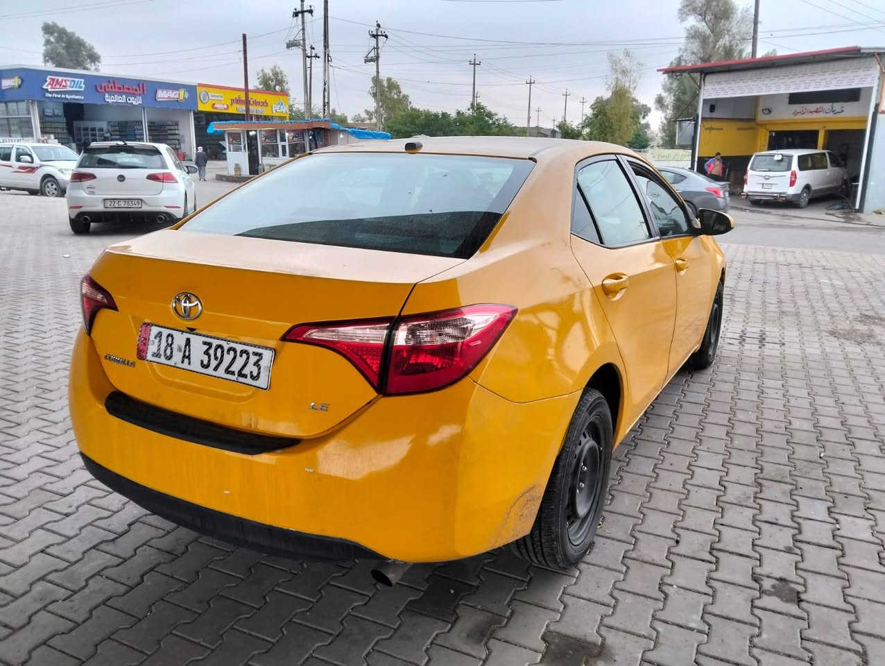 سلام عليكم
كورلا 2018 
سيارة بأسمي 
رقم  انكليزي بابل 
سنويه لحد 2026 شهر ال4
محرك 18  
كوبون بانزين بيها ومنضومة غاز 
مكاني كركوك 
سعر 128 وبي مجال 
رقم *********** كركوك ساحه طيران
