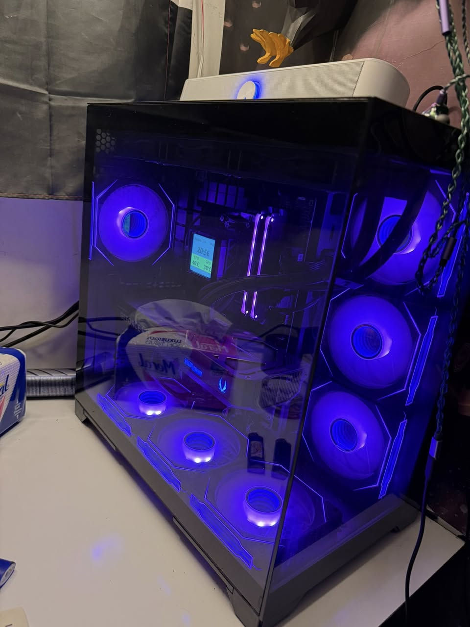 تجميعه مستعمله شهر فقط كرت شاشه 5070
للبيع السعر 2250
ملونين وربع 
وهذا رقمي وات ساب ***********
الموصفات والكيس موضح بل الصوره من معالج من رامات من كرت ومن هارد كلها موضحه وشكرا الكم
