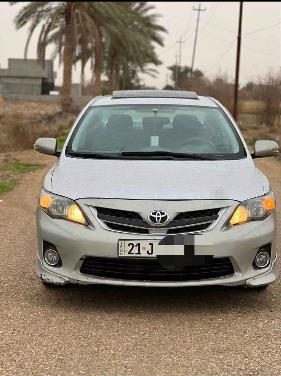 للبيع
كورلا 2012 وارد كندي S ماشيه 127m بدون صبغ بدون تبديل سنويه بأسمي  مكان السياره الانبار
السعر 129
للتواصل ***********
