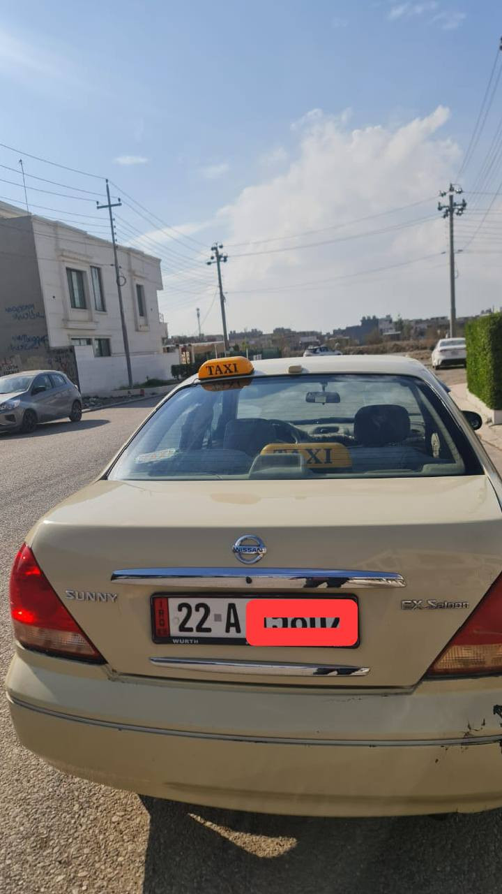 نیسان سەنی ‌2009
بیلاد تەکسی
*********** أربيل, العراق
