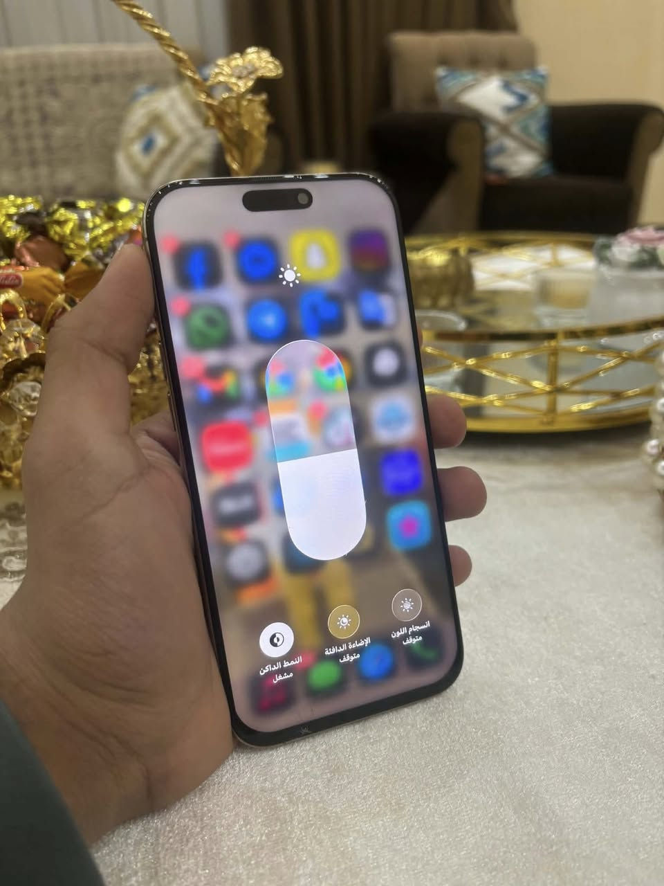 سلام عليكم عندي آيفون 16 برو ماكس الجهاز امبدل فقط شاشة ذاكرته 256 بطارية 93 نموذج M شرق اوسط مكاني بغداد البلديات السعرررر 900 للاتصال ***********
