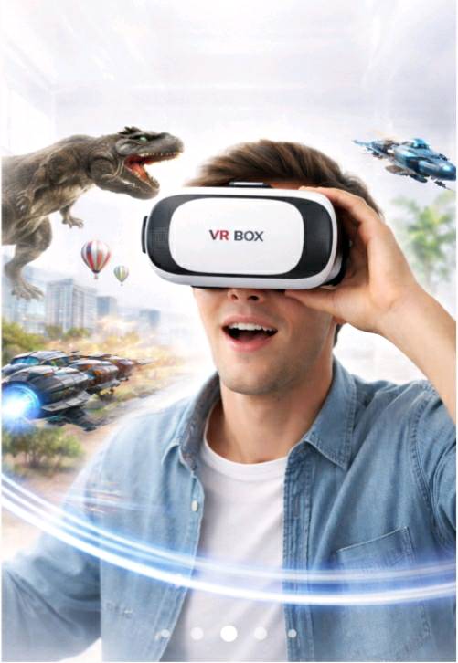 نظارة الواقع الافتراضي VR-BOX الأصلية 3D 🎮 عيش المغامرة + توصيل مجاني
حوّل موبايلك لسينما 3D مع نظارة الواقع الافتراضي VR-BOX الأصلية! 🚀
​✨ أهم الميزات:
• رؤية ثلاثية الأبعاد واضحة جداً وممتازة.
• تعمل على كافة الأجهزة (آيفون وأندرويد).
• استمتع بأفلام الرعب، الألعاب، ومقاطع 360 درجة من اليوتيوب.
• تصميم مريح وسهلة الاستخدام.
​💰 السعر: 20,000 دينار فقط.
🚚 العرض الذهبي: التوصيل مجانيييي لباب البيت لكل المحافظات! 🇮🇶
🛡️ ضمان موجود: 7 أيام فحص واستلام.
​👇 للطلب والاستفسار:
أو على الخاص
​موجود ستور - جودة نضمنها لك ✨