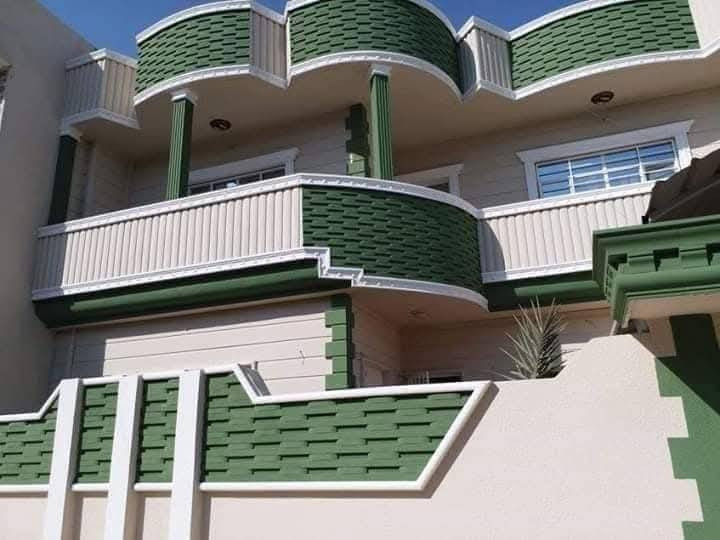 السلام عليكم موجود صباغ اشتغل واجهات المنازل وداخل المنازل والديكور بديل الخشب وبديل الرخام واشتغل سقوف ثانويه وسحبات البورك جاهزه باسعار كلش مناسبه واعمل جميع المحافظات شغل حلو ونظيف درجه اولى 100% والعمل قدام عينك بالصور استفسار على هذا الرقم واشتغل الشبابيك تنظيف وصبغ ***********
