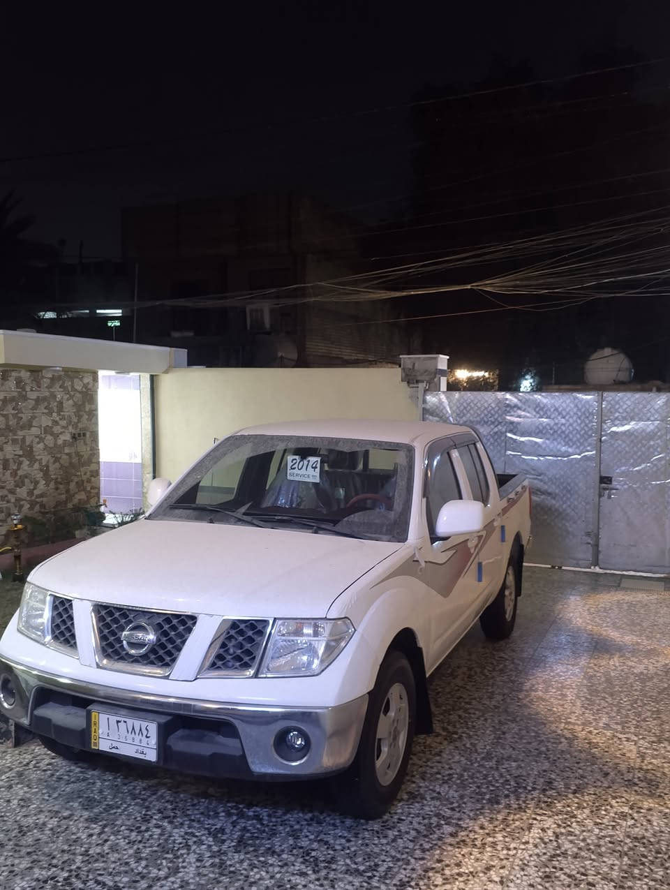نيسان نافارة موديل ٢٠١٢ كير اوتوماتيك مكينة مفتوحة تخم تاير حدادية جديدة بيه صبغ رقم بغداد تحويل ثاني يوم السيارة كاملة كلش السعر 85 وبية مجال مكاني بغداد ***********
