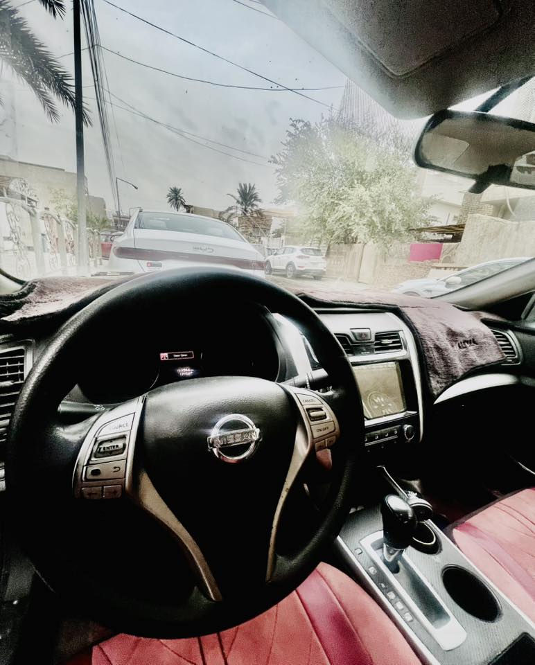 نيسان التما موديل 2015 
لون سلفري .
السياره نظيفة جدا ماعدا بيها 3 قطع صبغ جرد بس.
رقمها جديد  اربيل وهزتها موجوده .
السعر 105$ وبيها مجال 
للاستفسار التواصل واتساب ***********
