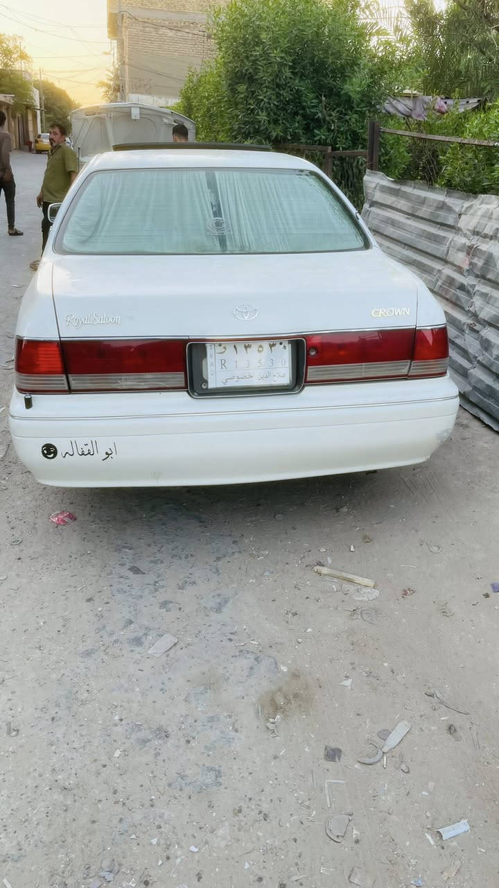 للبيع فقط👉🏼
/النوع كراون راس الثور فلات)) كص قمار فقط
كص قمار 
ألون ابيض صدفي
سنه الصنع 2000 اصل
تحويرته نجف فوك وجوه 
—————تفاصيل سياره👇🏼——————
                     فول 1/1
شاصي55 
فتحه سقف
مكينه 3000 فيشتين  جديده شرط
كير جديد
تبريد ثلج ❄️ 
تخم ويل ليزري  
بجم كرستال 
سستم سماعات كامل
ارقم صلاح الدين ماداور 
سعره 86وبيه مكان نجف حي الجزيره مجال  الرقم ***********
