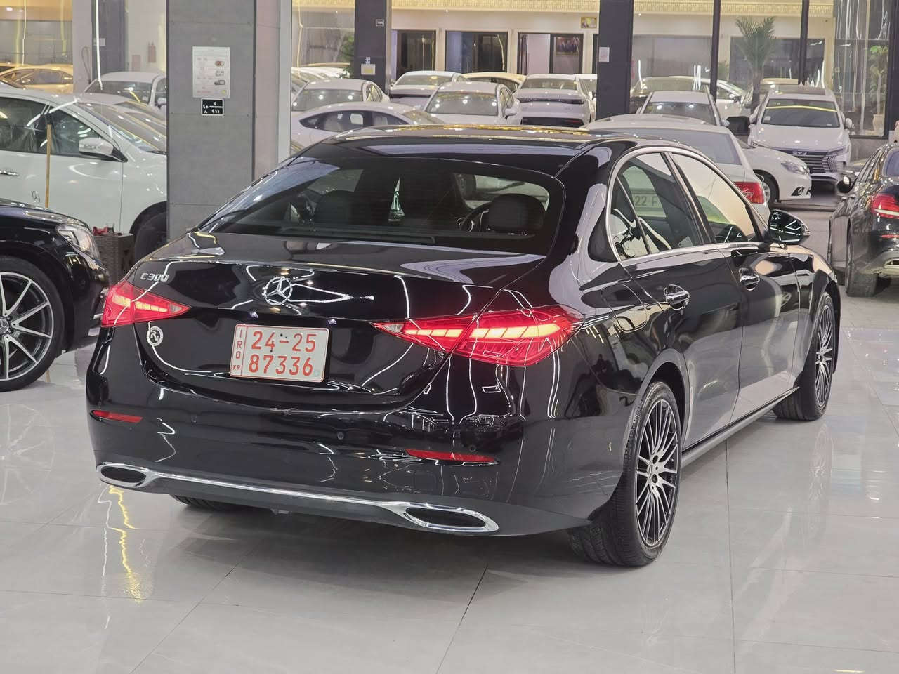 مرسيدس سي٣٠٠  - Mercedes C300

**السيارة مرقم اربيل، الصور قديمة

الموديل: 2024
المسافة المقطوعة: 5,000 Mile
المحرك: 2.0L Turbo 4 Cylinder
ناقل الحركة: Automatic 9G-TRONIC
الصناعة: امريكية
اللون: اسود
رقم السيارة: اربيل
عدد المقاعد: 5

🔸 المواصفات: Premium

فتحة سقف - مقاعد جلد تدفئة - مقاعد كهربائية وخزن - صندوق شفط - حساسات - كامرة خلفية - لايتات LED -  شاشة كبيرة بنظام ذكي - تحكم كلي بالسيارة بواسطة الشاشة - استجابة صوتية للنظام - اضاءة LED داخلية - تحكمات ستيرن - وضعيات قيادة - مثبت سرعة - تحديد مسار - رادار امامي متفاعل - نقط عمياء - نظام Apple Car-play, Android Auto

🔺 الضرر: السيارة بدون حادث
الباب الامامي والخلفي سرقة ومبدلة بلادي 

-السعر: 36,000$

📍العنوان: اربيل. شركة باب المرزوق
شارع ١٠٠، قرب مصنع الببسي

للتواصل واتساب او عبر الخط:
***********-☎️
