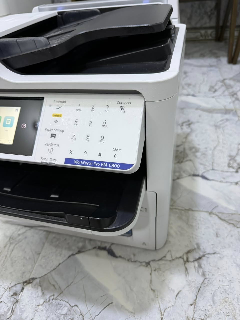 طابعه للبيع 
C800
الطابعه جديد استخدم ٥ اشهر ع ايدي 
فيدر دبل سكنر طباعتها فول ١/١ 

ملغيه الشرائح 

550 فقط 🔥

***********
