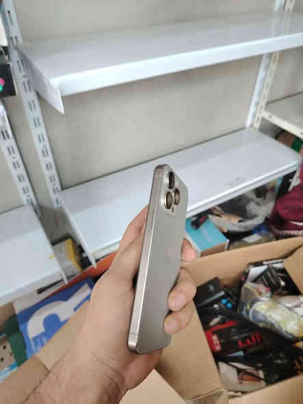 ايفون 15 برو ماكس تيتانيوم ذاكره 256
بطاريه شرط ما مصعد 91 جهاز حيل نضيف
شاشه مبدله فقط نوعيه زينه حيل شرط مابي اي عيب
السعر 800 وبيه مجال للطيبين
اتصال ***********
