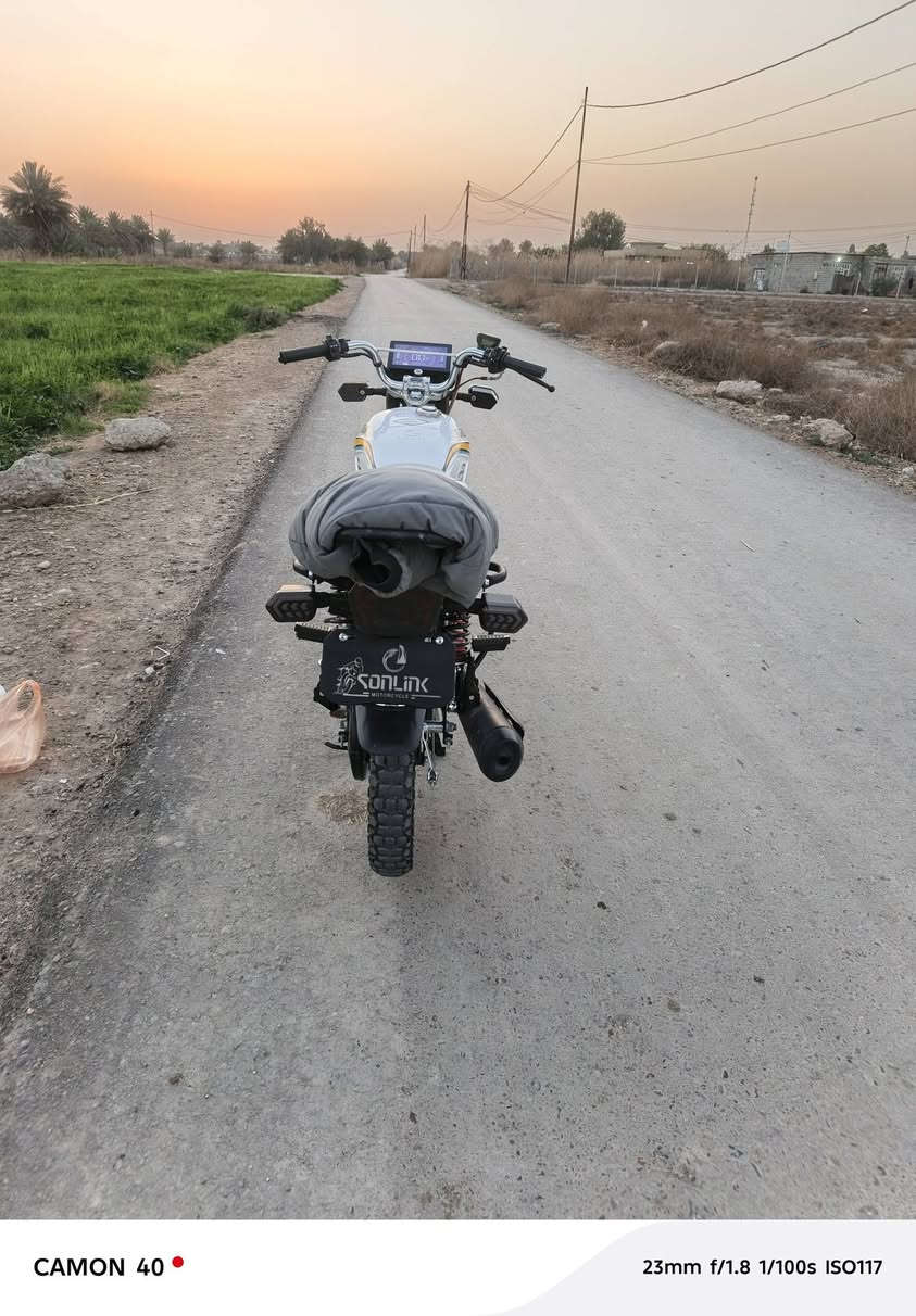 السلام عليكم دراجه سونيك موديل 2025 الراديو مقفوله كفاله عامه مكانه بغداد شعله السعر 850 بيها مجال قليل***********
