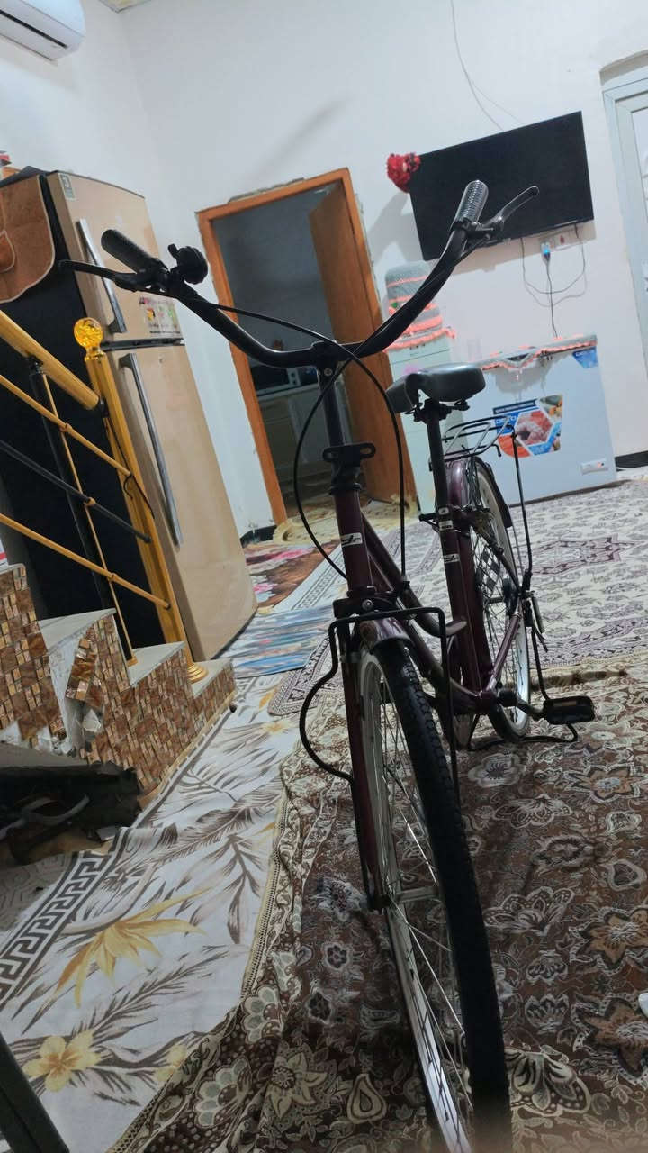 بايسكل سياحي اخو جديد  
لون ماروني 
موديل بايسكل 2024
ولا مرا عطل يمي 
بايسكل مو تجاري 
اصلي
سعرة 140 وابيها مجال
مكاني في المحافظة البصرة الجزيرة باب هوى قرب اسواق المرتضى 
🌿يحب يتواصل وياي في واتساب ***********🍃
