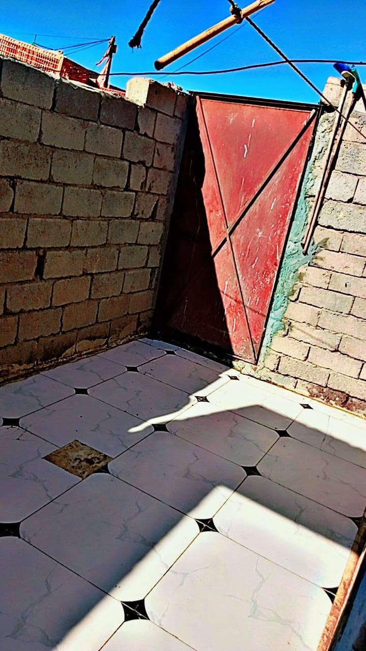 سلام عليكم عندي بيت منطقه سيد خضير زراعي  مساحه 100 البيت جهز بس ديوانيه عوزه شقل خلفيه  سعر تصل ‏‪***********‬‏
