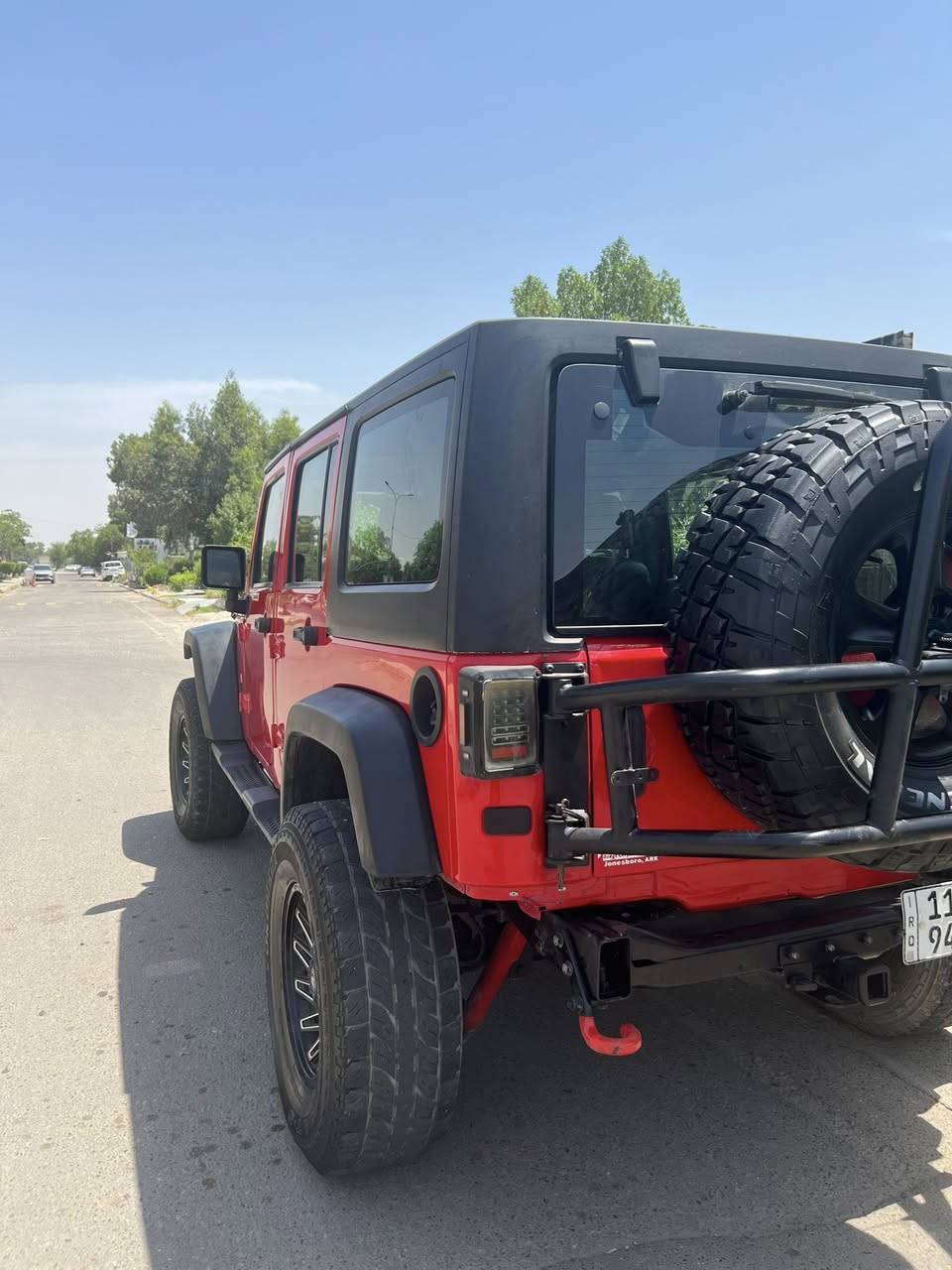 جيب رانكلر موديل٢٠١٦ ترفيع اصلي من كندهه ماشيه95كم استفسار على هذا رقم ***********
