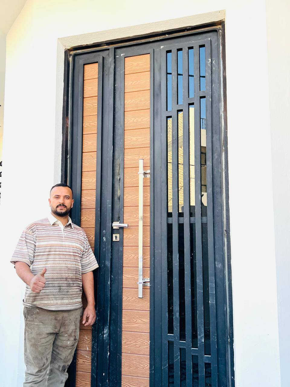 معمل حداده علي محسن سمين
لعمل الابواب والشبابيك والمحجرات
***********
