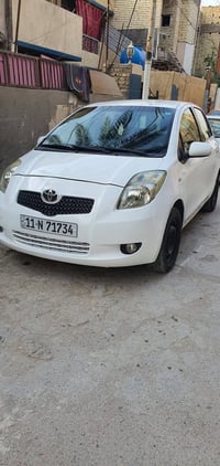 تيويتا يارس 2008 خليجي محركها 1500 بيها اربع قطعه صبغ كير ومحرك مكفولا...