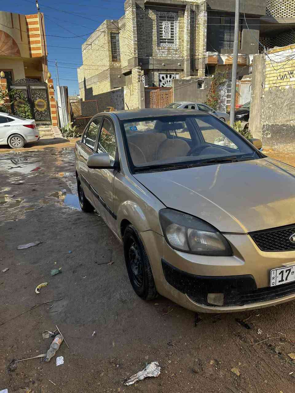 السلام عليكم
كيا ريو موديل ٢٠٠٦ خليجي محرك ١٦٠٠ كير اوتوماتيك 
حدادية جديدة مصبوغة احزام اثر جراد باتري جديد شاشة جديدة رقم مثنى انكليزي هزة جديدة بيها جاملغ مصلح نفسه سيارة جاهزة نقص كمبريسر تبريد فقط السعر ٦٩ بيها مجال السيارة موجودة بالنجف الشراي يتصل ***********
