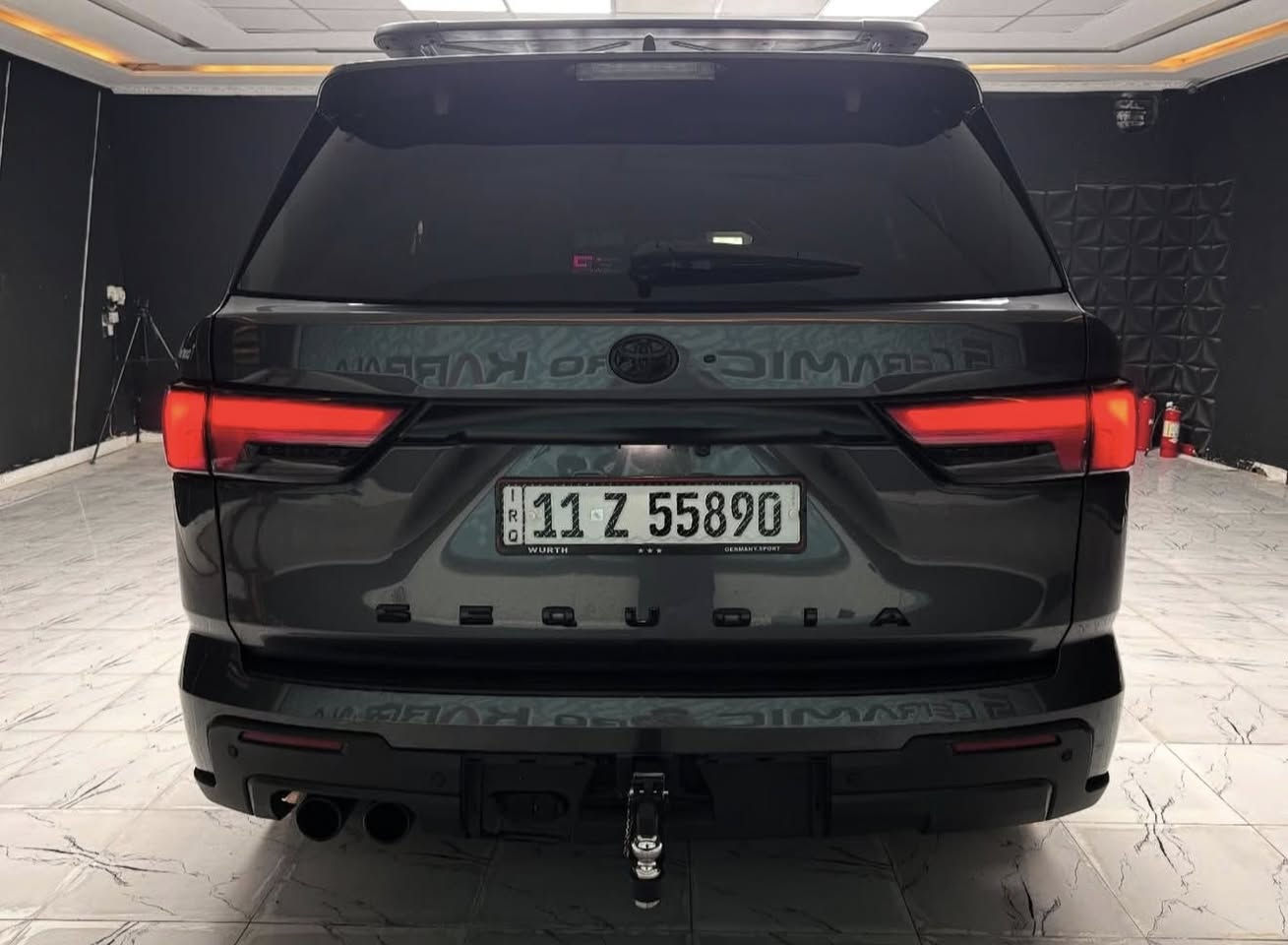 ٢٠٢٤تويوتا سيكويا TRD PRO  القطعه النادره… صبغ دعاميه اماميه وشويه بيه مكانات بارد اثر الشحن… القطع كلهن مشترين من وكاله تويوتا بامريكا بنيويورك والوصولات كلهن موجوده… اشتريه ماشيه ٣٠٠ ميل فقط وهسه مشت حوالي ٩ الف ميل… السياره بانوراما وباسمي … السعر ٧٢ …اي استفسار اتصل على الرقم 
***********
