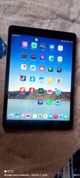 سلام عليكم ايباد 9بي فطر بلگلاس ومامأثر ابد استخدامه كلش جيد وبصمه مو شغاله والباقي كله شغال بيع 170وبي مجال قليل او مراوس بجهاز حسب القناعه مكاني بصره شعيبه***********بي واتساب
