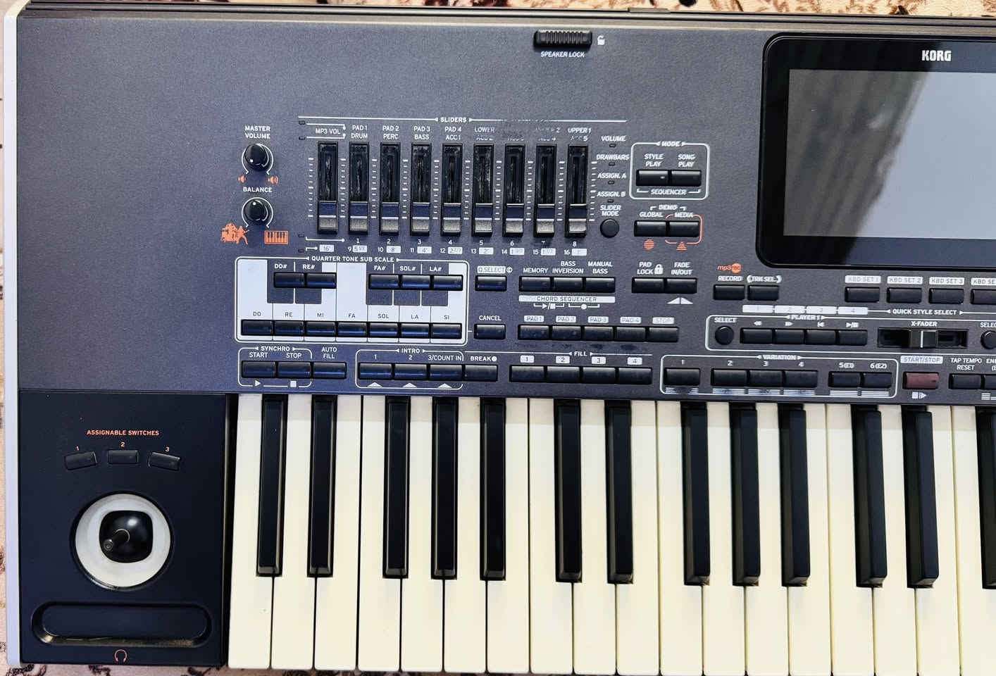 السلام عليكم ورحمة الله..
الإخوة الأعزاء ، جهاز اورگن للبيع 

 Korg  pa4X. Mg2 
نضافة 95‎%‎ اخو الجديد مابي اي نقص 
مكــاني كركوك . السعر3300 $. ( 33 ورقه)
الخاص مفتوح  

وتحياتي.


**إذا كنت صاحب هذا الإعلان وتريد حذفه لأي سبب، رجاءا أرسل رسالة إلى الدعم الفني**