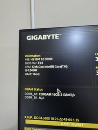 pc للبيع كامل والكامل اللّٰه المواصفات : H610 15 12 Ram 16 1x16 rgb 36...