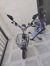 بايسكل شحن • بدون بطاريات • شغال