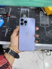 آيفون  برو ماكس13 شاشه امبدله  بطاريه 100 ذكره 128 فقط بور تشتغل ما يش...