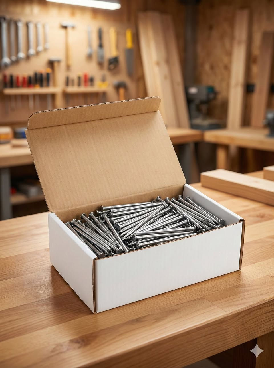 🔴 بسمار نجّاري قياس 2.5 إنج

💡 مواصفات المنتج:
✅ قياس: 2.5 إنج
✅ عدد الباكيتات في الكارتون: 8 باكيت
✅ وزن الباكيت الواحد: 2.5 كغم
✅ الوزن الكلي للكارتون: 20 كغم
✅ جودة عالية ومناسب لجميع أعمال النجارة

‼️ أقل كمية: نصف طن
🚚 التوصيل مجاني

🔔 أسعار تنافسية خاصة لأصحاب الكميات

📍 العنوان:
الموصل – الفيصلية – مقابل طرق وجسور نينوى 🏙️

📞 للطلب والاستفسار:
***********

🔗 قناة التلغرام:
‏t.me/alrqun 🔥

🔗 قناة الواتساب:
‏https://chat.whatsapp.com/GrdtV7FIiNt7RGcVHTLMMv?mode=hqrt3

✨ تابع الصفحة ليصلك كل جديد وأقوى العروض أولاً بأول
